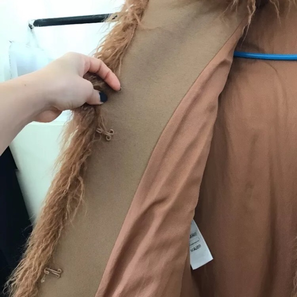 Stella McCartney faux tan Mongolian fur vest Small - Picture 4 of 6